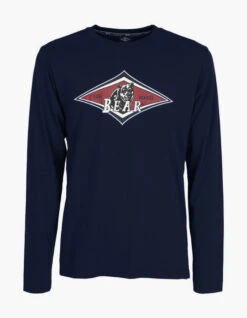 BEAR SURFBOARDS T-SHIRT LS SKY CAPTAIN
