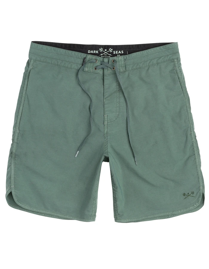 DARK SEAS GO-TO BOARDSHORTS 18" GREEN 1 DARK SEAS GO-TO BOARDSHORTS 18" GREEN