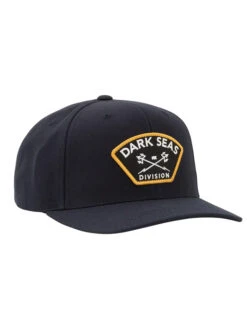 DARK SEAS HEADMASTER SNAPBACK HAT NAVY