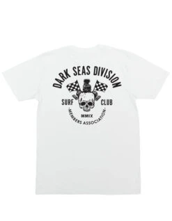 DARK SEAS STATION STOCK TEE WHITE