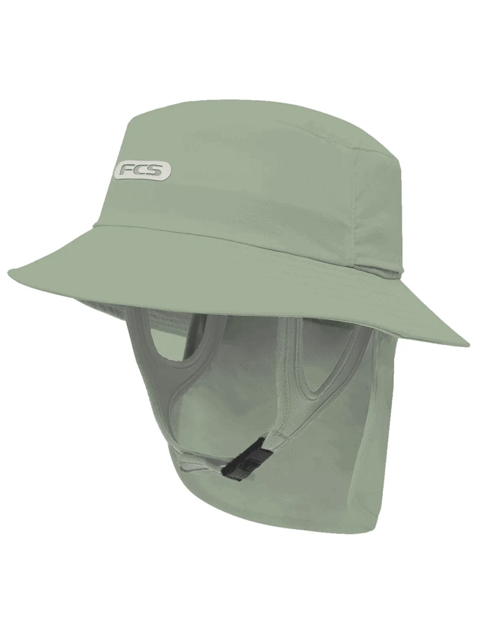 FCS ESSENTIAL SURF BUCKET HAT ICEBERG GREEN 1 FCS ESSENTIAL SURF BUCKET HAT ICEBERG GREEN