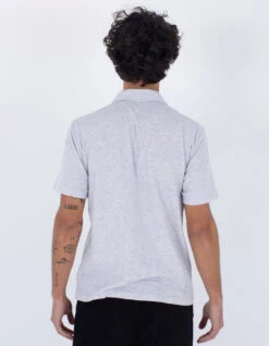 HURLEY POLO SHORT SLEEVE ACE VISTA WHITE HEATHER -Vans || Salty Crew || Vissla Sales hurley ace vista polo manica corta white heather 2