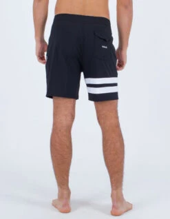 HURLEY BLOCK PARTY BOARDSHORTS 18" BLACK WHITE -Vans || Salty Crew || Vissla Sales hurley block party boardshorts 18 black white 4
