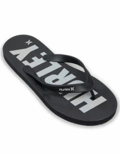 HURLEY OAO FASTLANE FLIP FLOP BLACK -Vans || Salty Crew || Vissla Sales hurley infradito oao fastlane black 1