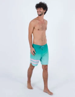 HURLEY PHANTOM ECO BLOCK PARTY BOARDSHORTS 18" TROPICAL MIST -Vans || Salty Crew || Vissla Sales hurley phantom eco block party boardshort 18 tropical mist 5