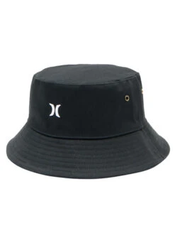 HURLEY SMALL LOGO BUCKET BLACK