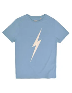 LIGHTNING BOLT FOREVER TEE DELPHINIUM BLUE