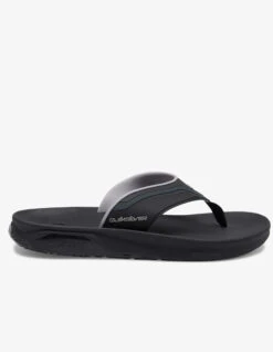 QUIKSILVER MATHODIC RECOVERY SANDALS -Vans || Salty Crew || Vissla Sales quiksilver infradito mathodic recovery black grey brown 1