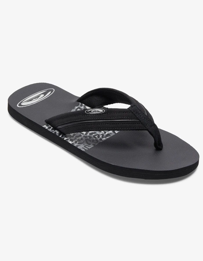 QUIKSILVER MOLOKAI SATURN LAYBACK SANDALS BLACK 2 QUIKSILVER MOLOKAI SATURN LAYBACK SANDALS BLACK - Image 2