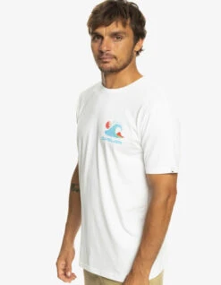 QUIKSILVER OCEAN BED T-SHIRT WHITE -Vans || Salty Crew || Vissla Sales quiksilver ocean bed t shirt white 4
