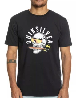 QUIKSILVER ROCKING SKULL T-SHIRT -Vans || Salty Crew || Vissla Sales quiksilver rocking skull t shirt black 3