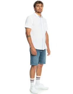 QUIKSILVER TIME BOX SHORT SLEEVE SHIRT -Vans || Salty Crew || Vissla Sales quiksilver time box camicia maniche corte 3