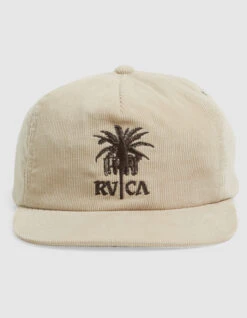 RVCA RADIO PALM STRAPBACK CORDUROY CAP -Vans || Salty Crew || Vissla Sales rvca radio palms cappellino 1