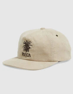 RVCA RADIO PALM STRAPBACK CORDUROY CAP -Vans || Salty Crew || Vissla Sales rvca radio palms cappellino 3