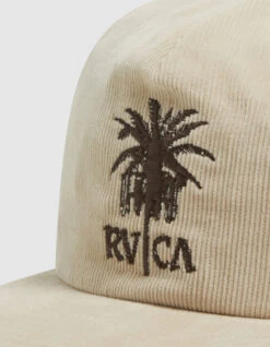 RVCA RADIO PALM STRAPBACK CORDUROY CAP -Vans || Salty Crew || Vissla Sales rvca radio palms cappellino 4