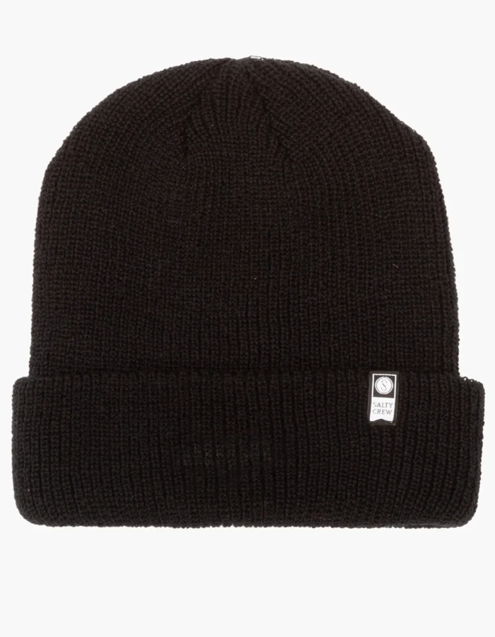 2025's Must-Have Gear: Style Meets Function in Headwear & Footwear 1 SALTY CREW ALPHA BEANIE BLACK