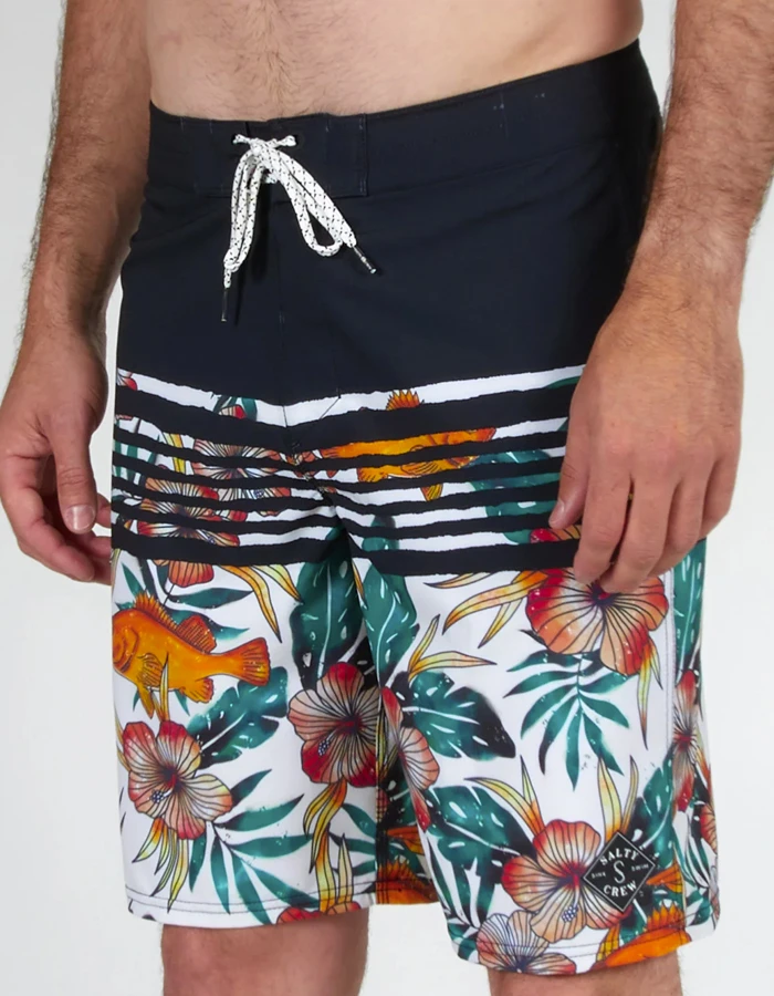 SALTY CREW RIPPLE OFF WHITE BOARDSHORTS 20" 2 SALTY CREW RIPPLE OFF WHITE BOARDSHORTS 20" - Image 2