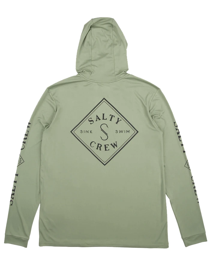 SALTY CREW TIPPET HOOD SUNSHIRT UPF 50+ 2 SALTY CREW TIPPET HOOD SUNSHIRT UPF 50+ - Image 2