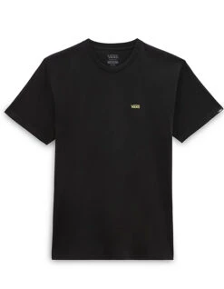 VANS LEFT CHEST LOGO T-SHIRT BLACK EVEN -Vans || Salty Crew || Vissla Sales vans left chest logo t shirt black even 4