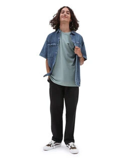 VANS LEFT CHEST LOGO T-SHIRT CHINOIS -Vans || Salty Crew || Vissla Sales vans left chest logo t shirt chinois 1