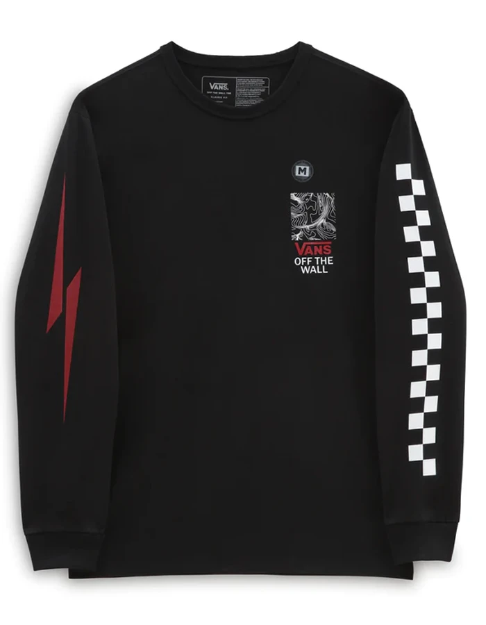 VANS ELIJAH BERLE VINTAGE LONG SLEEVE T-SHIRT 1 VANS ELIJAH BERLE VINTAGE LONG SLEEVE T-SHIRT