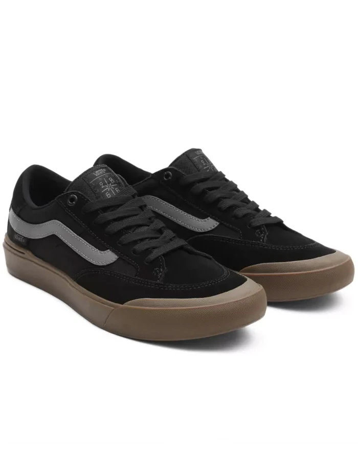 VANS BERLE PRO SKATE SHOES BLACK 2 VANS BERLE PRO SKATE SHOES BLACK - Image 2