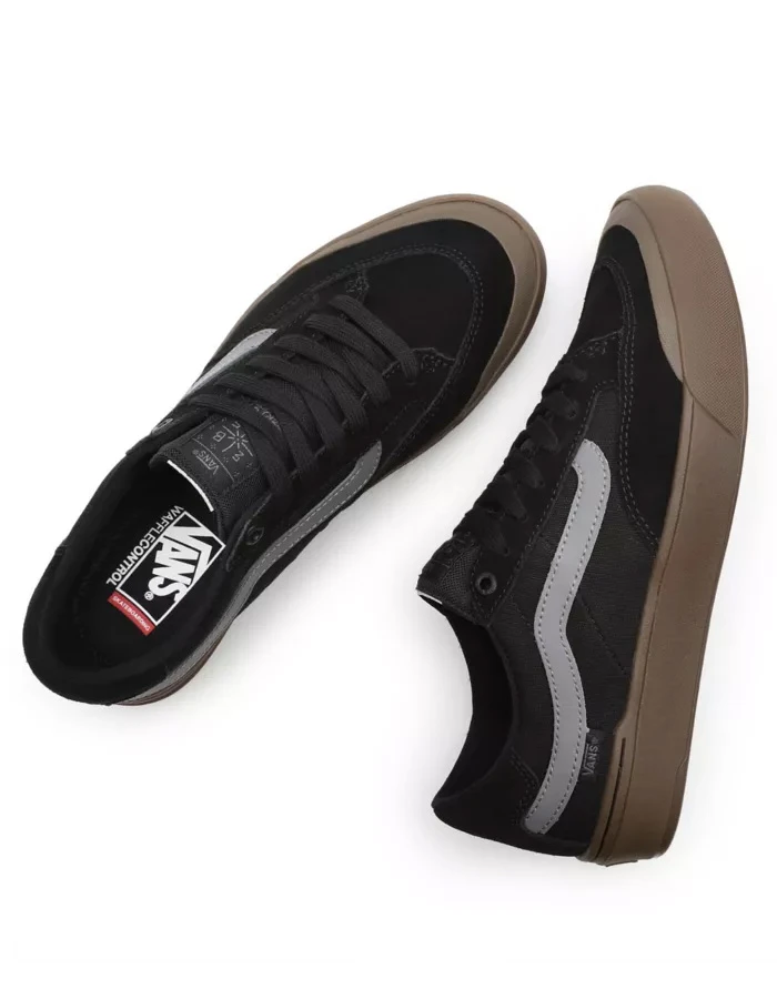 VANS BERLE PRO SKATE SHOES BLACK 3 VANS BERLE PRO SKATE SHOES BLACK - Image 3