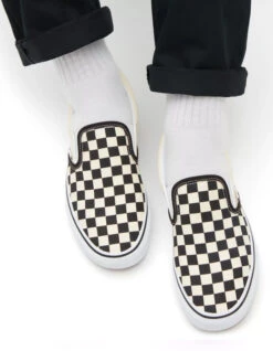 VANS CHECKERBOARD CLASSIC SLIP-ON SHOES -Vans || Salty Crew || Vissla Sales vans scarpe classic slip on checkerboard 4