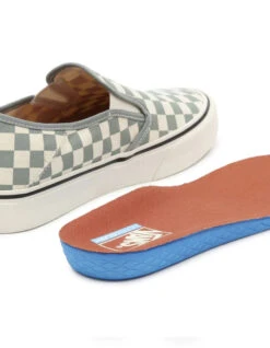 VANS CHECKERBOARD CLASSIC SLIP-ON SHOES GREEN -Vans || Salty Crew || Vissla Sales vans scarpe classic slip on checkerboard methyl 2