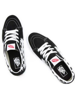 VANS SK8-LOW RACING BLACK CHECKERBOARD SHOES 8 VANS SK8-LOW RACING BLACK CHECKERBOARD SHOES -Vans || Salty Crew || Vissla Sales vans scarpe sk8 low black checkerboard 1