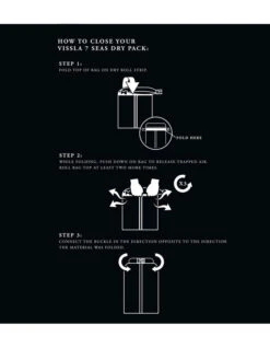 VISSLA 7 SEAS 35L DRY BACKPACK DARK DENIM 9 VISSLA 7 SEAS 35L DRY BACKPACK DARK DENIM -Vans || Salty Crew || Vissla Sales vissla dry backpack 7seas zaino stagno porta muta 35lt dark denim 4