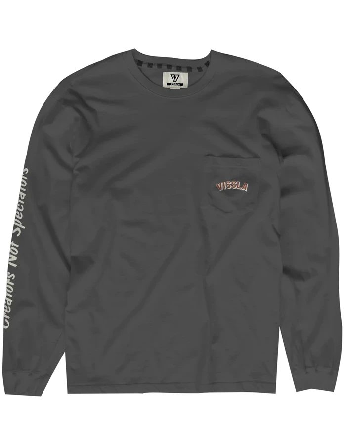 VISSLA EXTRA STRENGTH LONG SLEEVE POCKET TEE 2 VISSLA EXTRA STRENGTH LONG SLEEVE POCKET TEE - Image 2