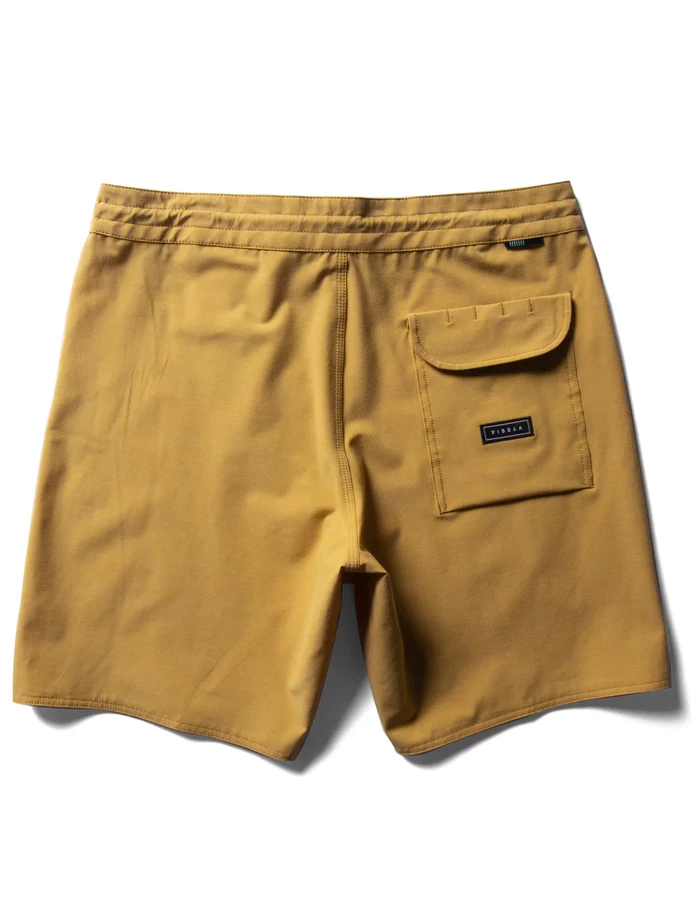 VISSLA BOARDSHORT SOLID SETS 18.5'' GOLD CORAL - Image 2