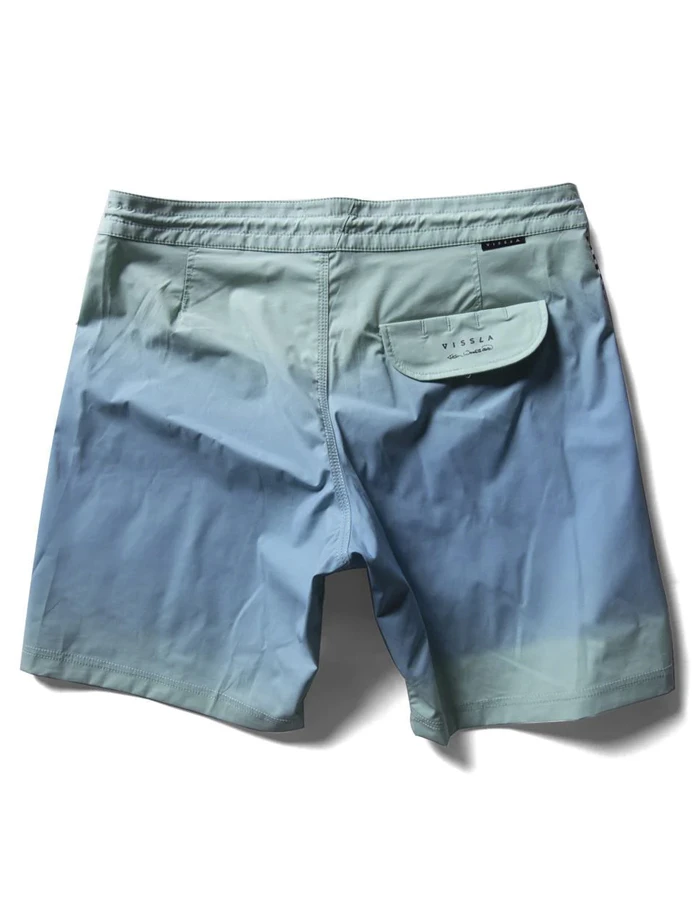 VISSLA BOARDSHORT WOODSIDE OVERSPRAY 17.5'' JADE 2 VISSLA BOARDSHORT WOODSIDE OVERSPRAY 17.5'' JADE - Image 2