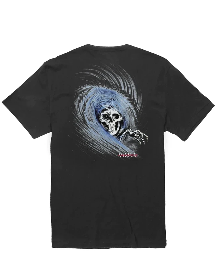 VISSLA REAPER ORGANIC POCKET TEE PHANTOM 1 VISSLA REAPER ORGANIC POCKET TEE PHANTOM