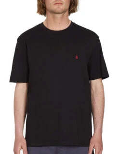 VOLCOM STONE BLANKS T-SHIRT BLACK